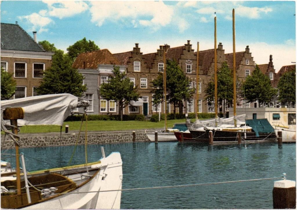 Medemblik  Jachthaven, Ophalen of Verzenden, Gelopen, Noord-Holland