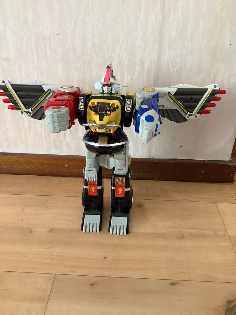Ninja Megazord & Falconzord Power Rangers van Bandai, Verzamelen, Transformers, G1, Ophalen of Verzenden, Gebruikt