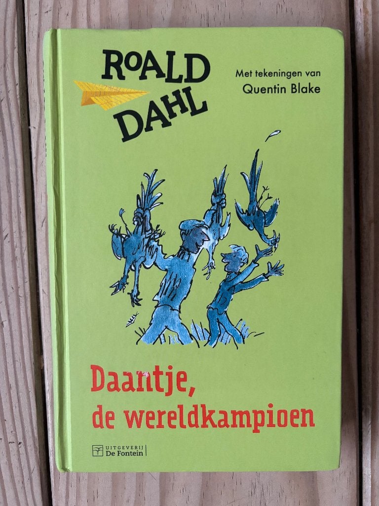 Daantje de Wereldkampioen - Roald Dahl, Boeken, Ophalen of Verzenden, Zo goed als nieuw, Roald Dahl, Fictie algemeen