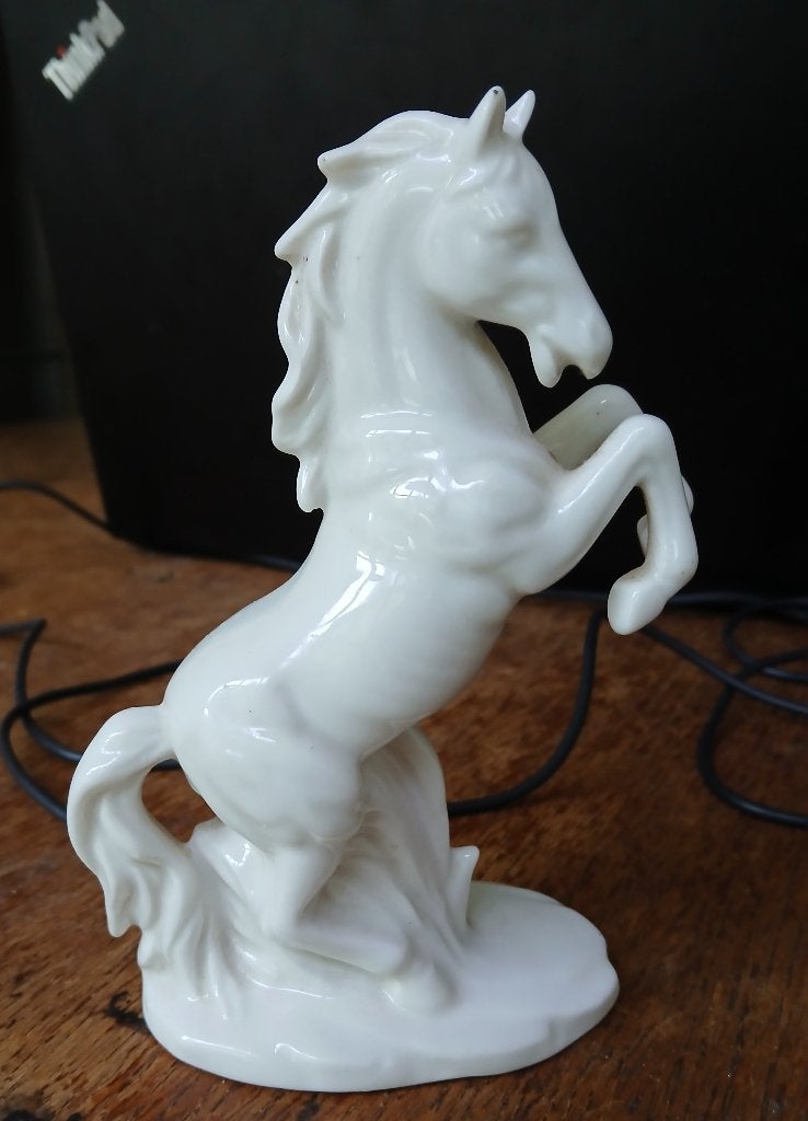 Beeld paard van porselein (K-BKB-86), Ophalen, Zo goed als nieuw, Dier