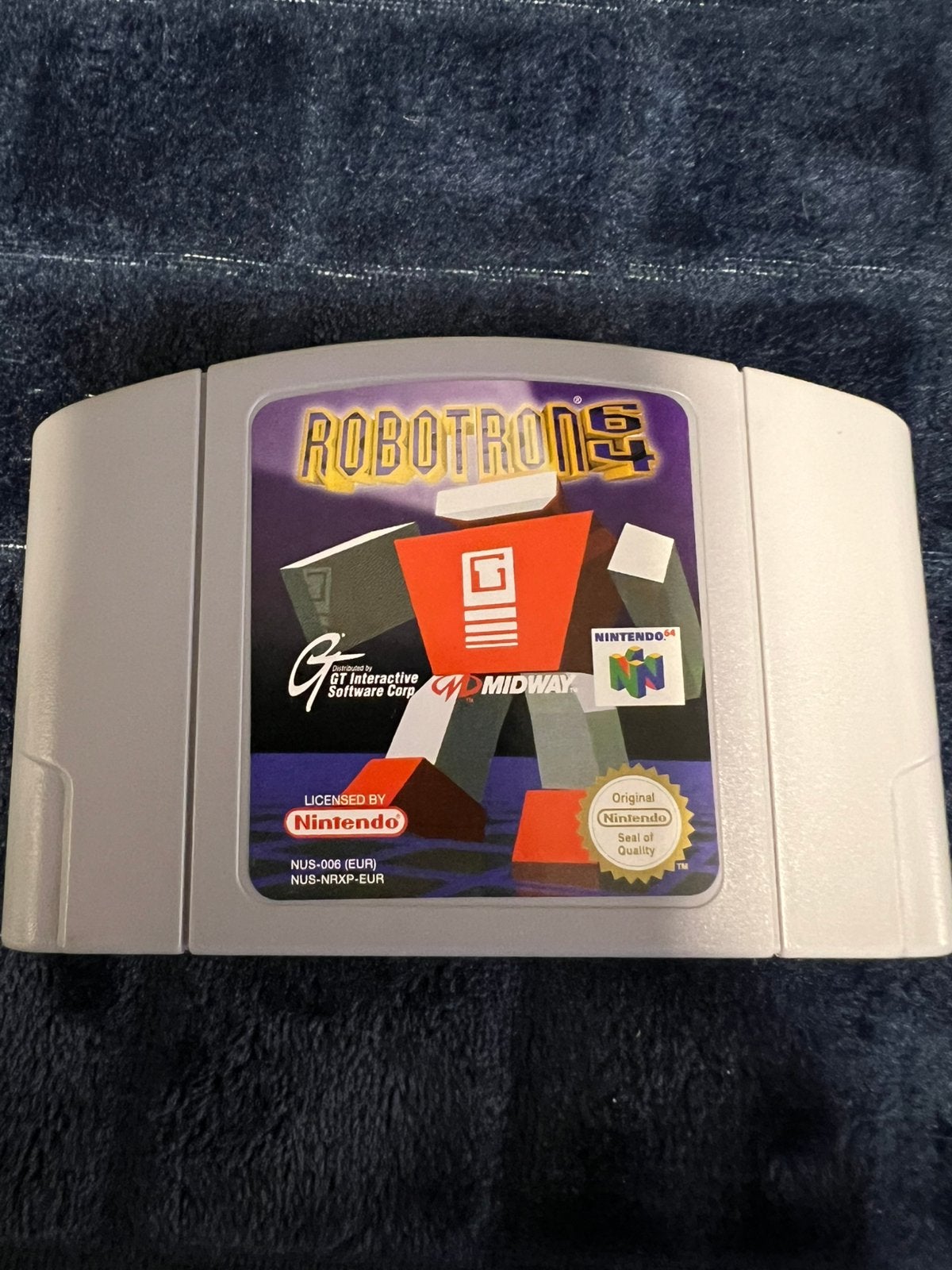 Mint Nintendo 64 - ROBOTRON 64  - Los/origineel, Avontuur en Actie, Eén computer, Ophalen of Verzenden, Zo goed als nieuw