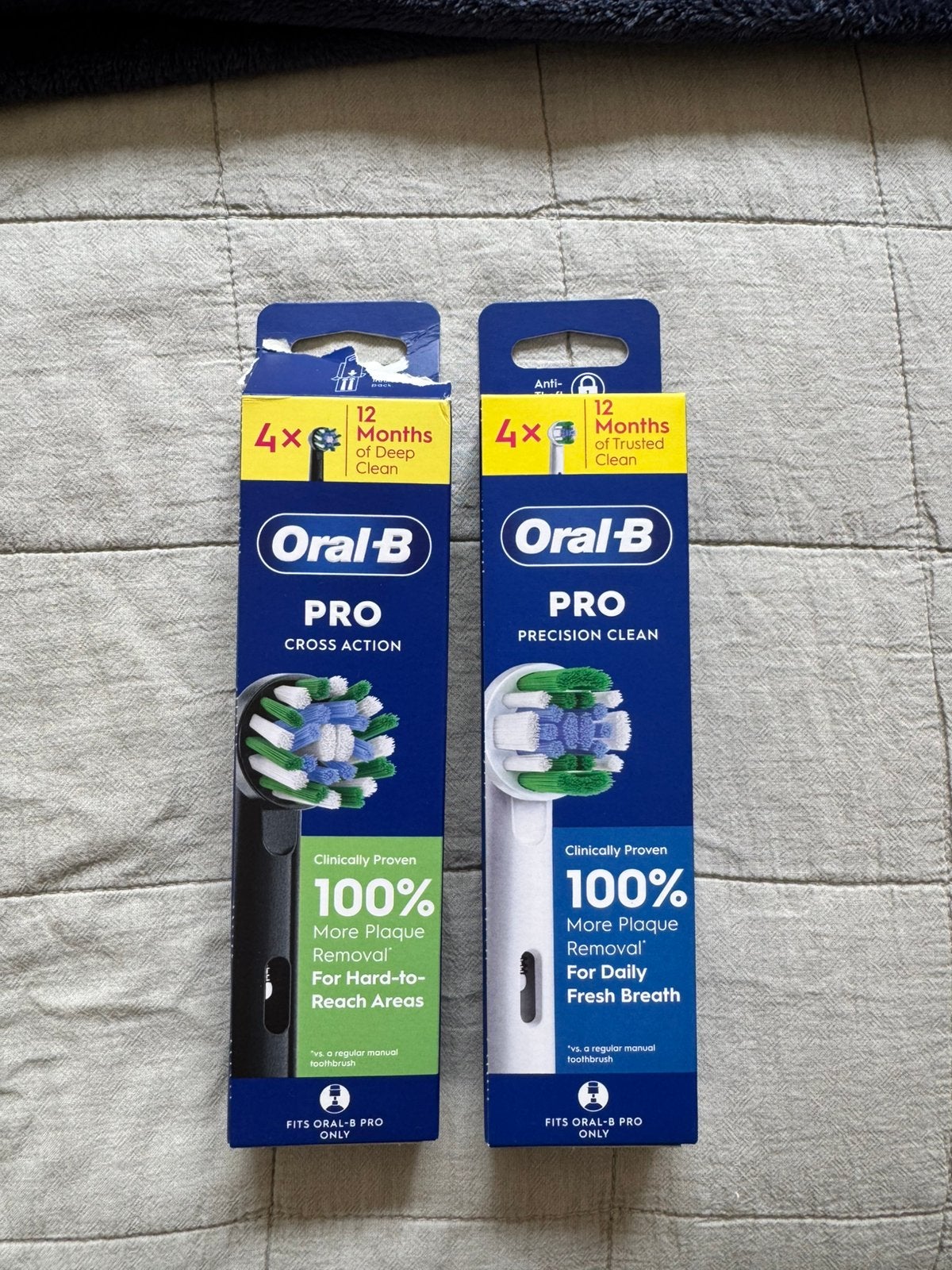 NIEUW! Oral B Pro opzetstukjes, Ophalen of Verzenden, Zo goed als nieuw, Opzetborstel