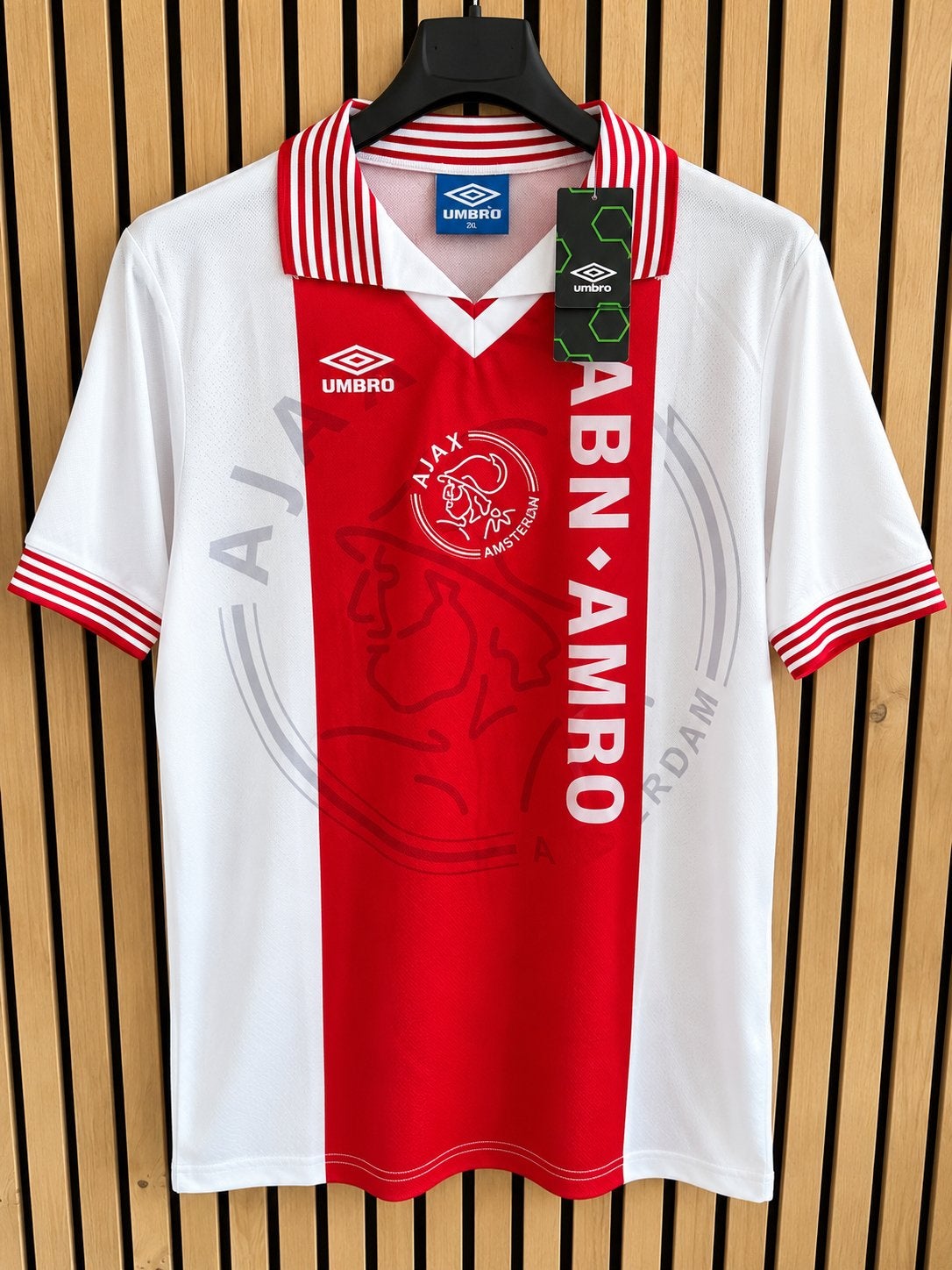 Ajax retro-thuisshirt 1995/1996 - Umbro - L, XL en XXL NEW!, Maat 52/54 (L), Nieuw, Ophalen of Verzenden, Voetbal