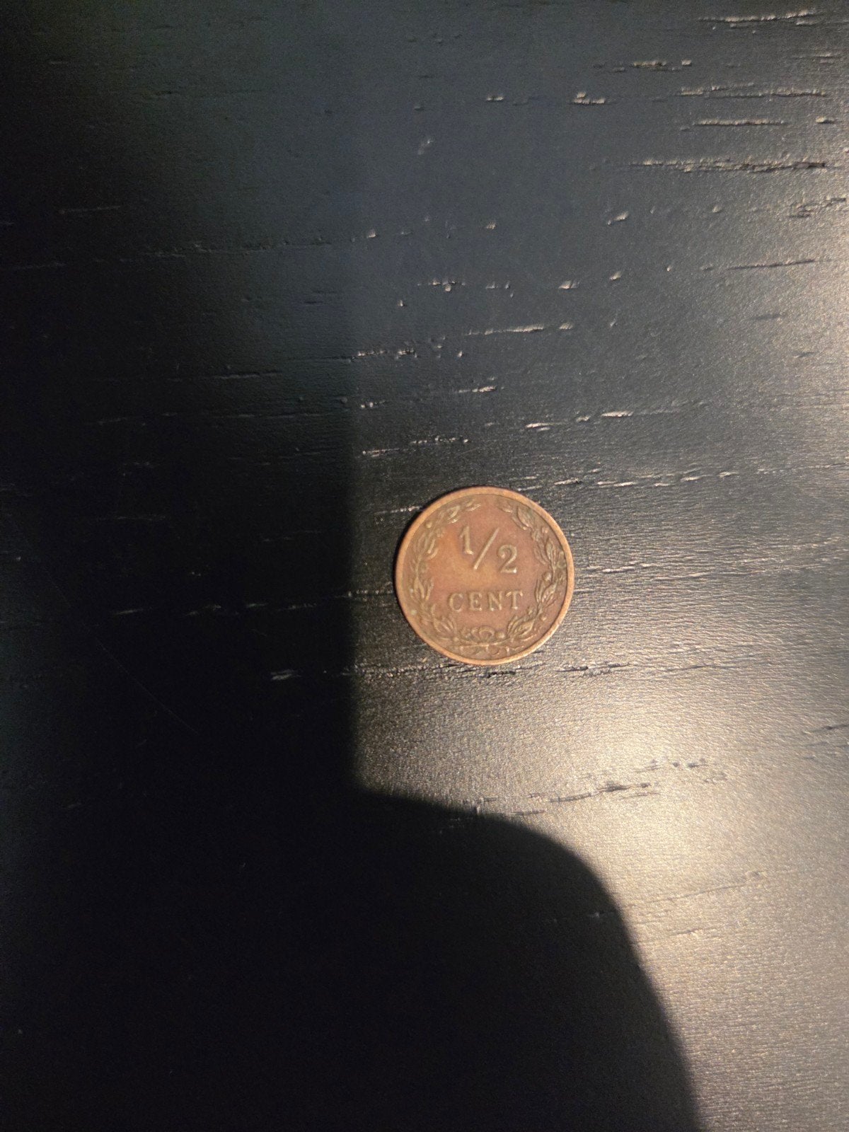 Nederlandse ½ cent munt uit 1906, Ophalen, Koningin Wilhelmina, Overige waardes, Losse munt