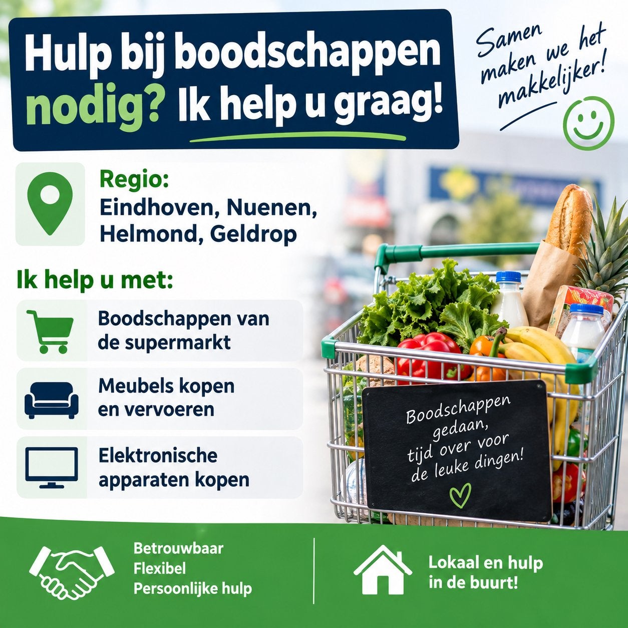 Hulp bij Boodschappen