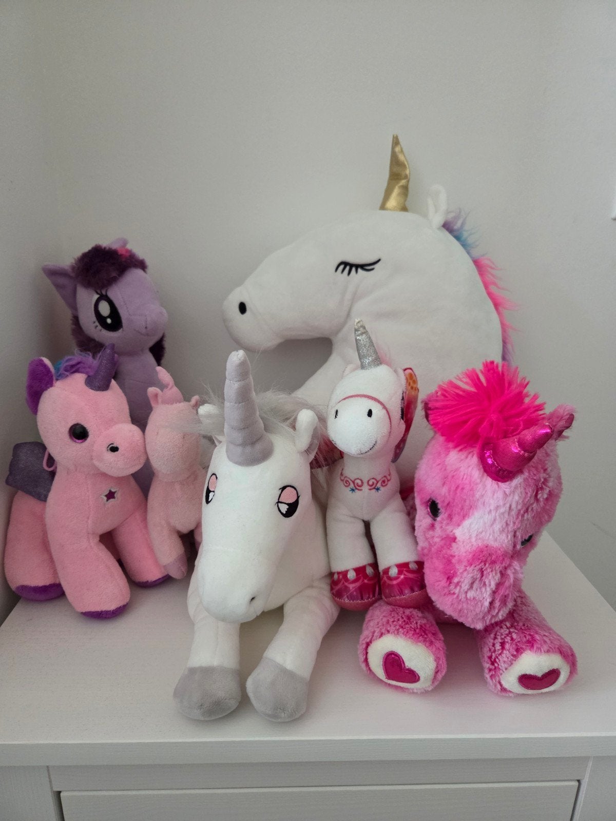 Unicorn knuffels, Ophalen