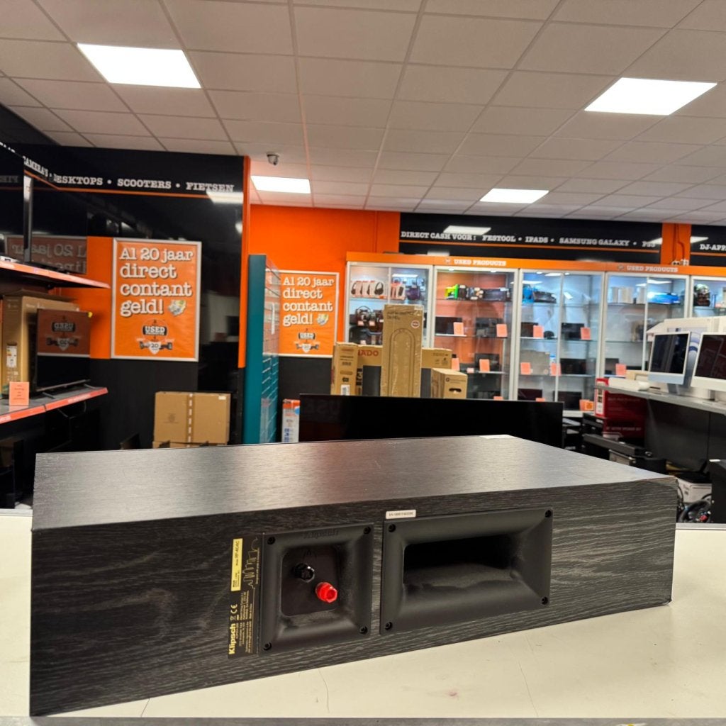 Klipsch RP-404C Center Speaker Zwart, Flex Ltd., Zo goed als nieuw, https://flex.com/contact-us, Nobelstraat 10, 5807 GA Oostrum LB, Limburg, Nederland
