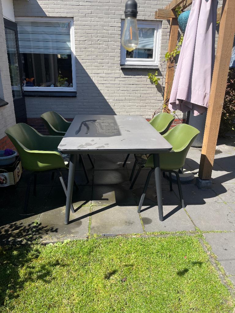Hartman Tuinset, Ophalen, Gebruikt, Rechthoekig, Kunststof