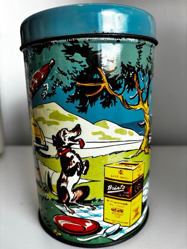 VIntage Brinta blik, Verzamelen, Ophalen of Verzenden, Gebruikt, Overige