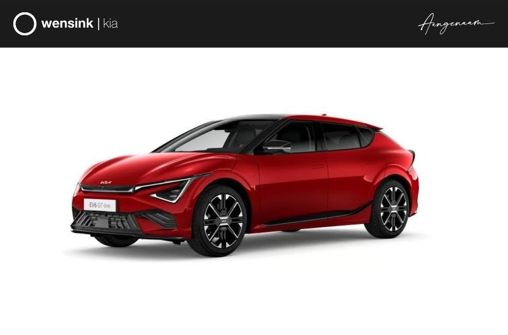 Kia EV6 GT-Line Business Edition 84 kWh | LED-Matrix | GT-Li, Auto's, Kia, Automaat, Achterwielaandrijving, 510 min, Zwart