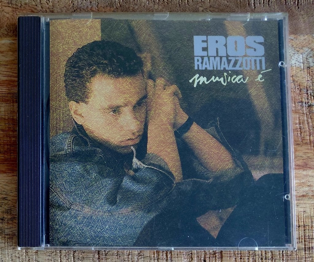 Eros Ramazotti CD. 1988 "Musica e", Ophalen of Verzenden, Zo goed als nieuw, Pop