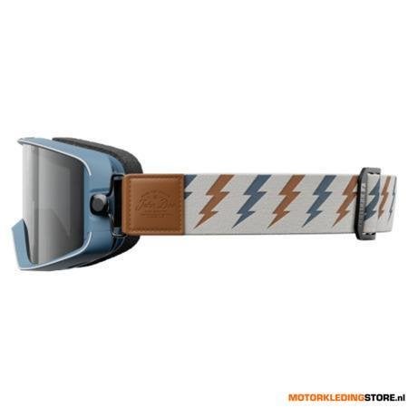John Doe Goggle Midnight Blue, Wit-Blauw, Ophalen of Verzenden, Nieuw met kaartje