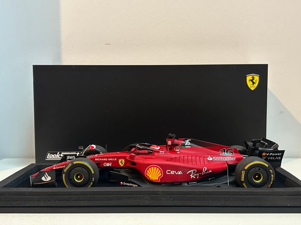 1/18 Looksmart Ferrari F1-75 Leclerc Oostenrijk GP Win 2022, Ophalen of Verzenden, Zo goed als nieuw, Auto, Overige merken