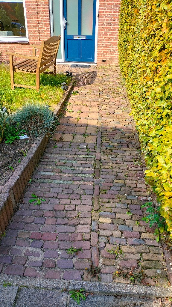 Gebruikte klinkers voor tuinpad of terras GRATIS, Doe-het-zelf en Verbouw, Ophalen, Overige materialen, Gebruikt, Overige typen