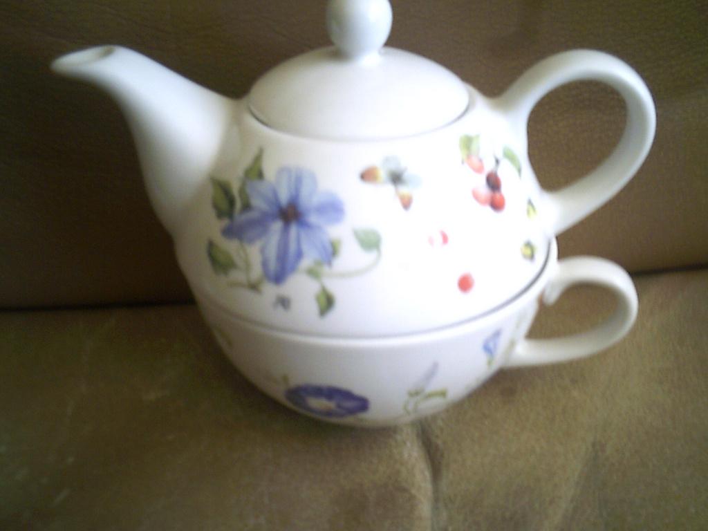 Janneke Brinkman Fruit en Flower tea for one, Overige typen, Ophalen of Verzenden, Zo goed als nieuw, Overige stijlen