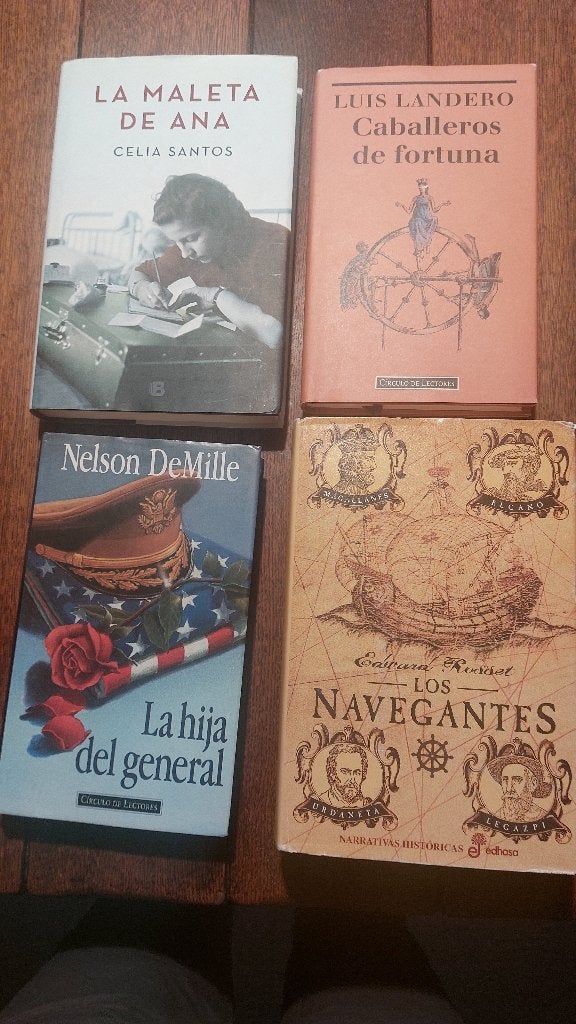 Spaans boek: Rosset+Nelson DeMille+ Landero+Celia Santos, Boeken, Ophalen of Verzenden, Gelezen