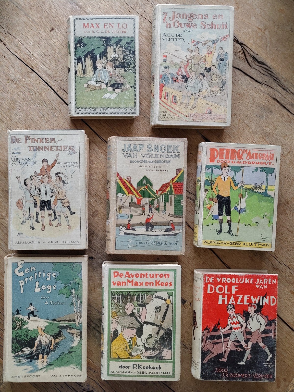 Diverse oude jeugdboeken (antiek), Ophalen of Verzenden