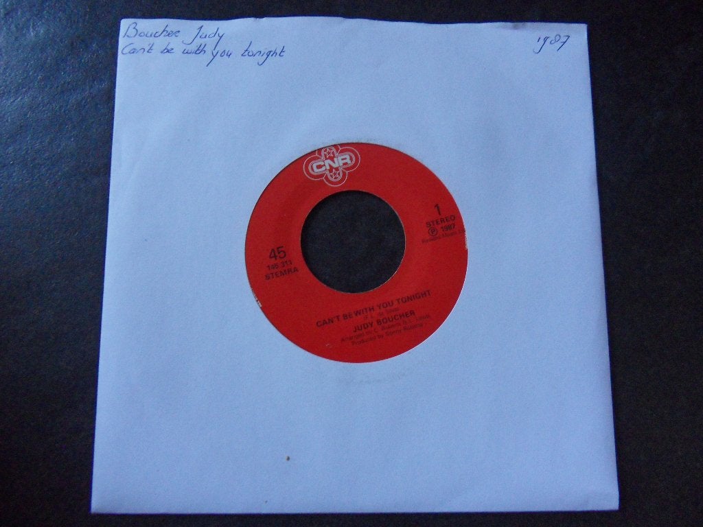 Judy Boucher - Can't be with you tonight, Ophalen of Verzenden, Zo goed als nieuw, Pop