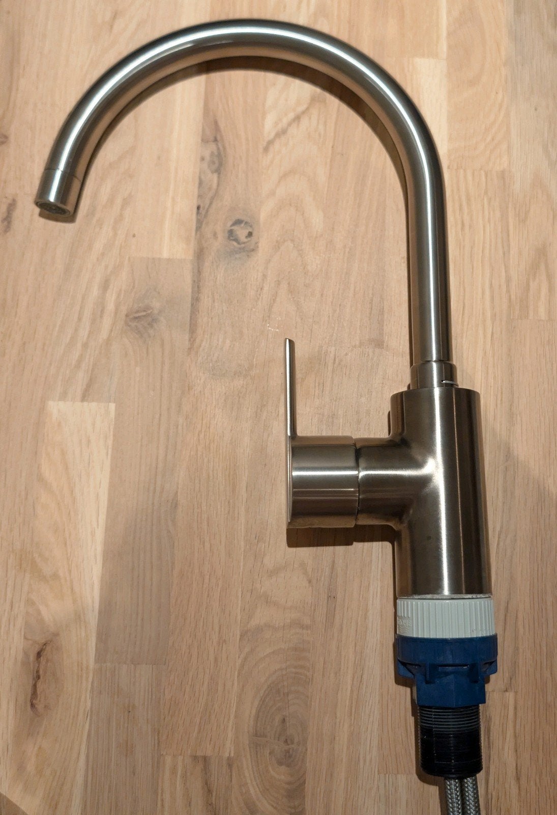 Grohe Minta Keukenkraan Supersteel met Grohe QuickMount, Overige typen, Ophalen of Verzenden, Zo goed als nieuw, Grohe