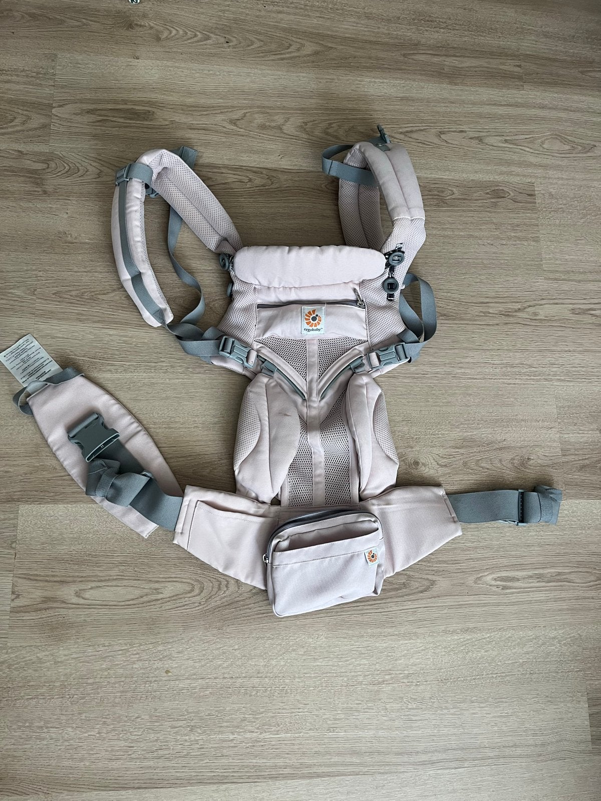 Ergobaby Draagzak roze, Kinderen en Baby's, Babydragers en Draagdoeken, Gebruikt, Buik, Rug of Zij, Draagzak, Ophalen