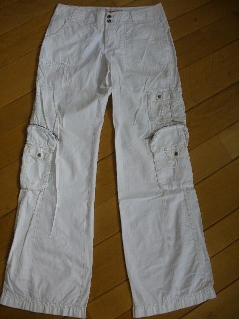 ESPRIT cargo broek wit Regular maat 36, Kleding | Dames, Broeken en Pantalons, Zo goed als nieuw, Maat 36 (S), Wit, Lang, Ophalen of Verzenden