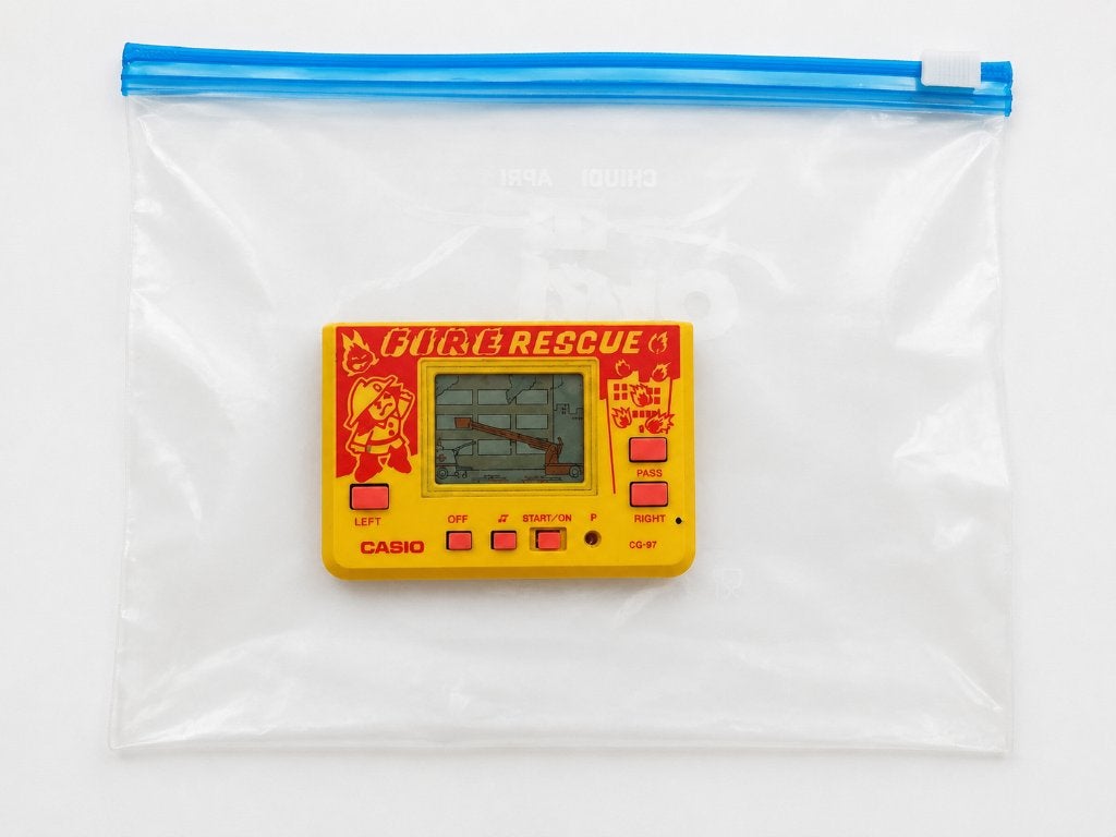 Casio Fire Rescue LCD Handheld Game (1985), Spelcomputers en Games, Avontuur en Actie, Gebruikt, 1 speler, Ophalen of Verzenden