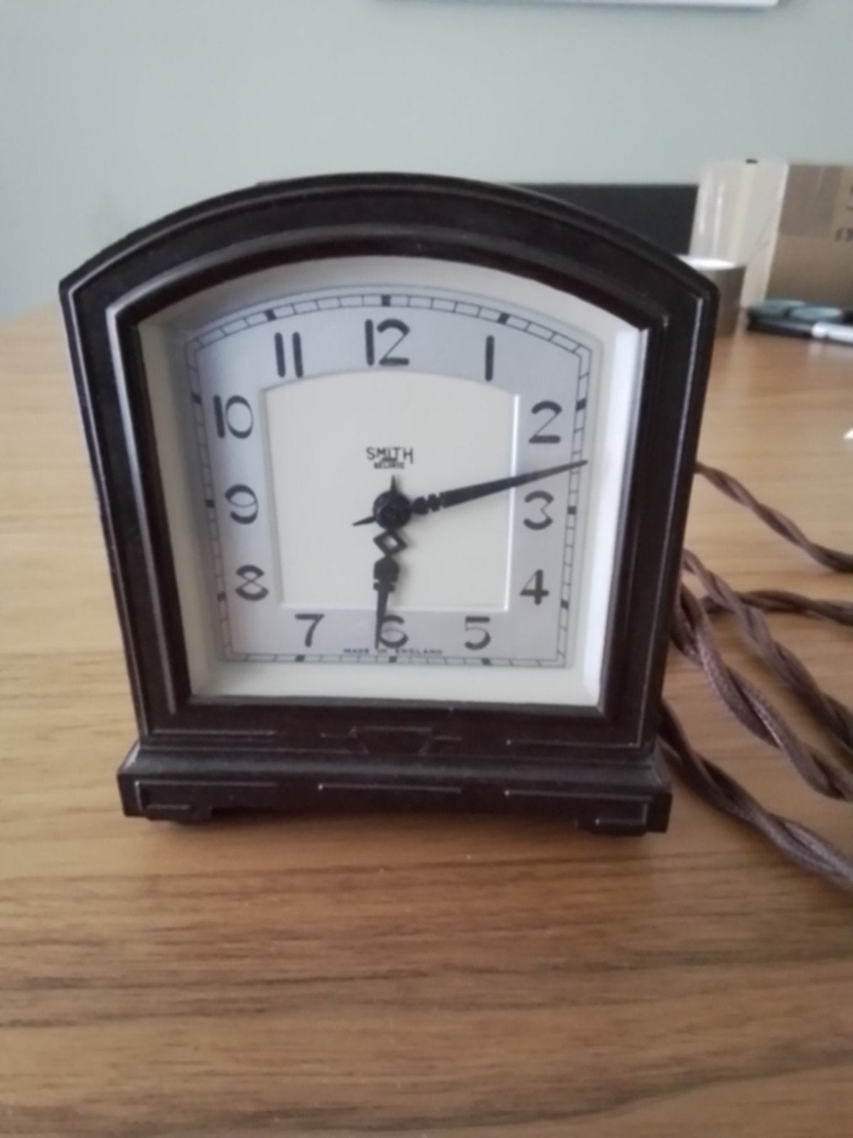 Vintage Bakelieten Klokje - Smith's Made in England, Ophalen of Verzenden