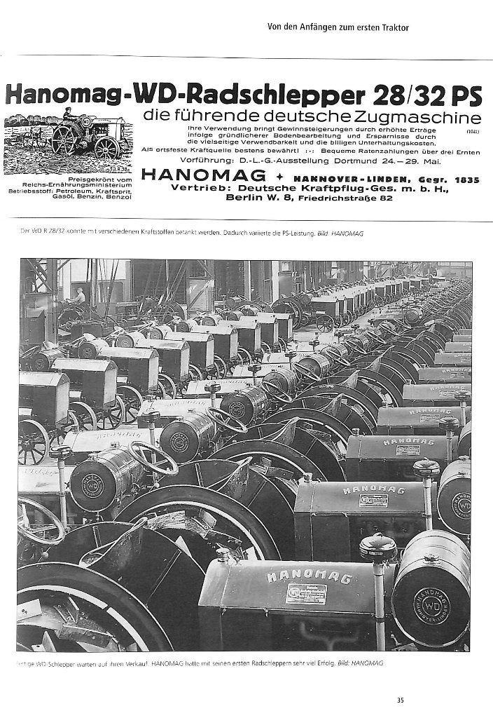 Hanomag Traktoren, Ophalen of Verzenden, Nieuw, Gerhard Schreiner, Tractor en Landbouw