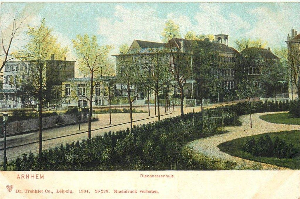 701-218-023 Arnhem Diaconessenhuis, Verzenden, Voor 1920, Gelderland