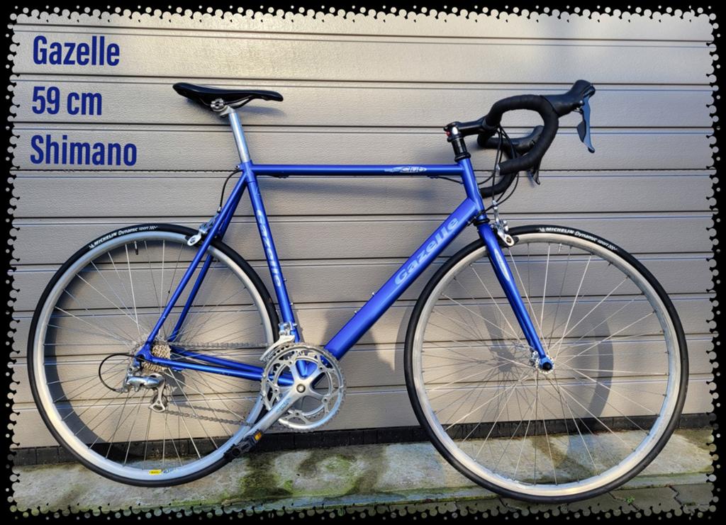 Racefiets Gazelle 59 cm 100% Rijklaar - RR Bikes, 57 tot 61 cm, Ophalen, 28 inch, Gazelle