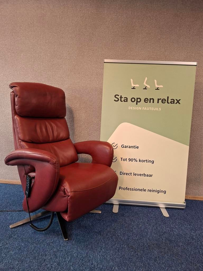 Sta op relax fauteuil Hukla Zo goed als nieuw !, Huis en Inrichting, Fauteuils, Zo goed als nieuw, 50 tot 75 cm, 75 tot 100 cm