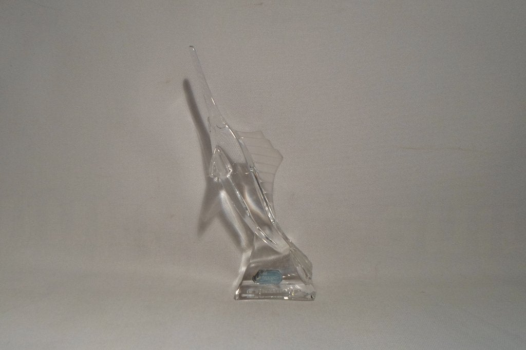 J.G. Durand Cristal Zwaardvis, Antiek en Kunst, Antiek | Glas en Kristal, Ophalen of Verzenden