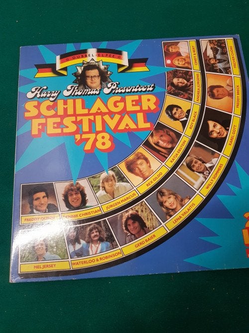 dubbel lp schlager festival, 1978, Ophalen of Verzenden