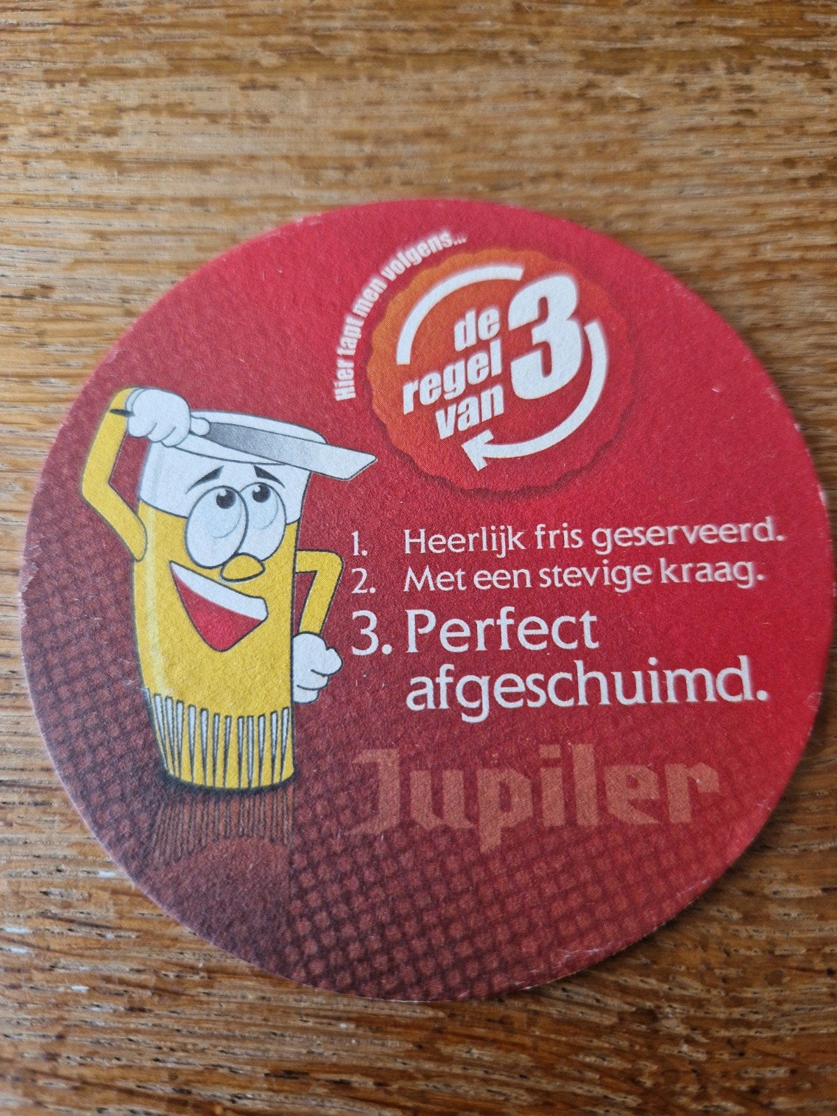 Bier viltje 'Nog een rondje!' - Stella Artois, Jupiler, Verzamelen, Ophalen of Verzenden, Gebruikt, Viltje(s), Stella Artois
