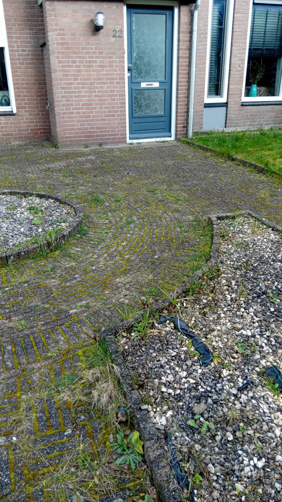 Gratis ophalen 48m² bestrating, Tuin en Terras, Grind, Keien en Split, Ophalen, Gebruikt
