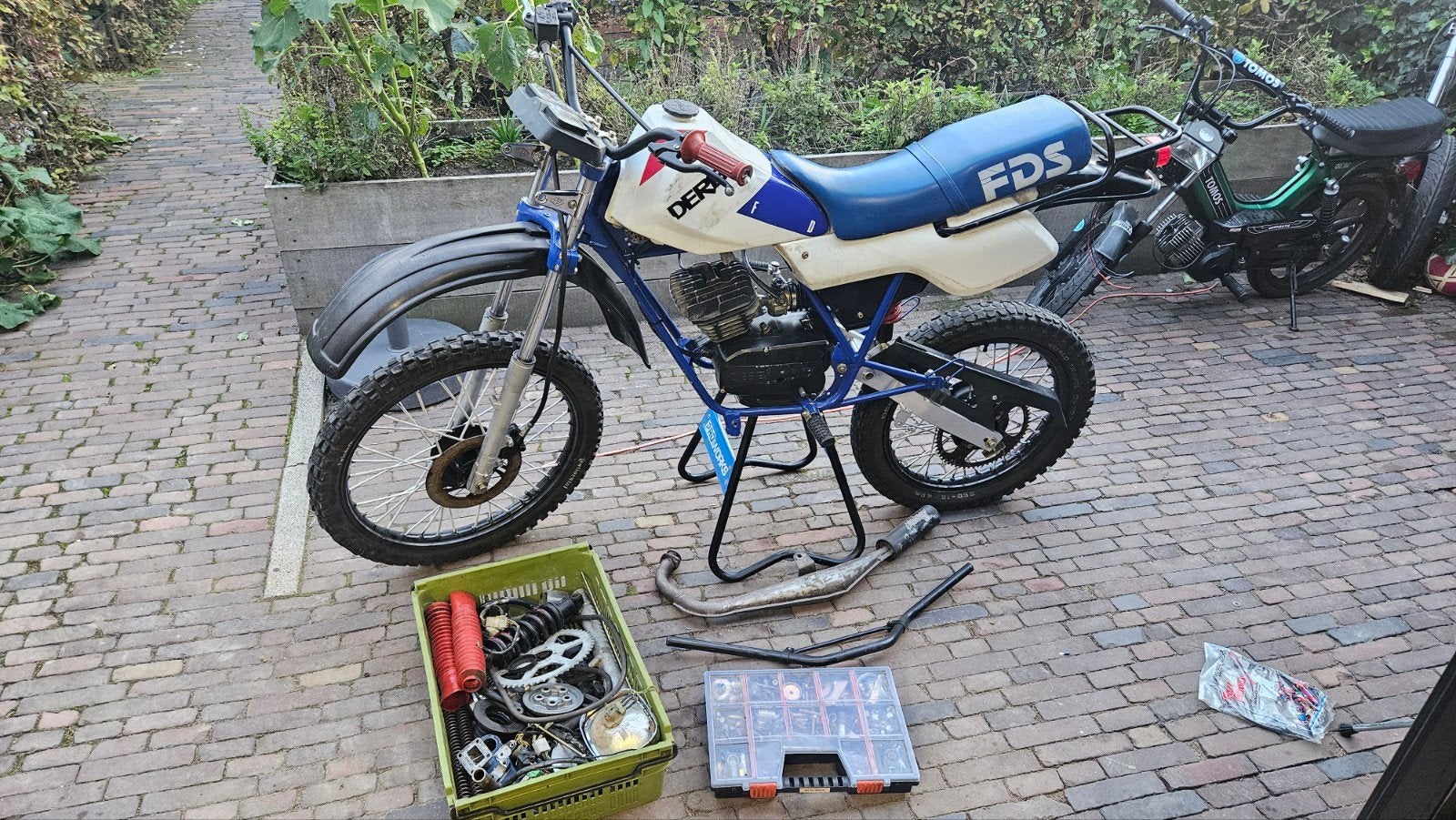 derbi fds., Ophalen, Gebruikt, Maximaal 45 km/u, 4 versnellingen