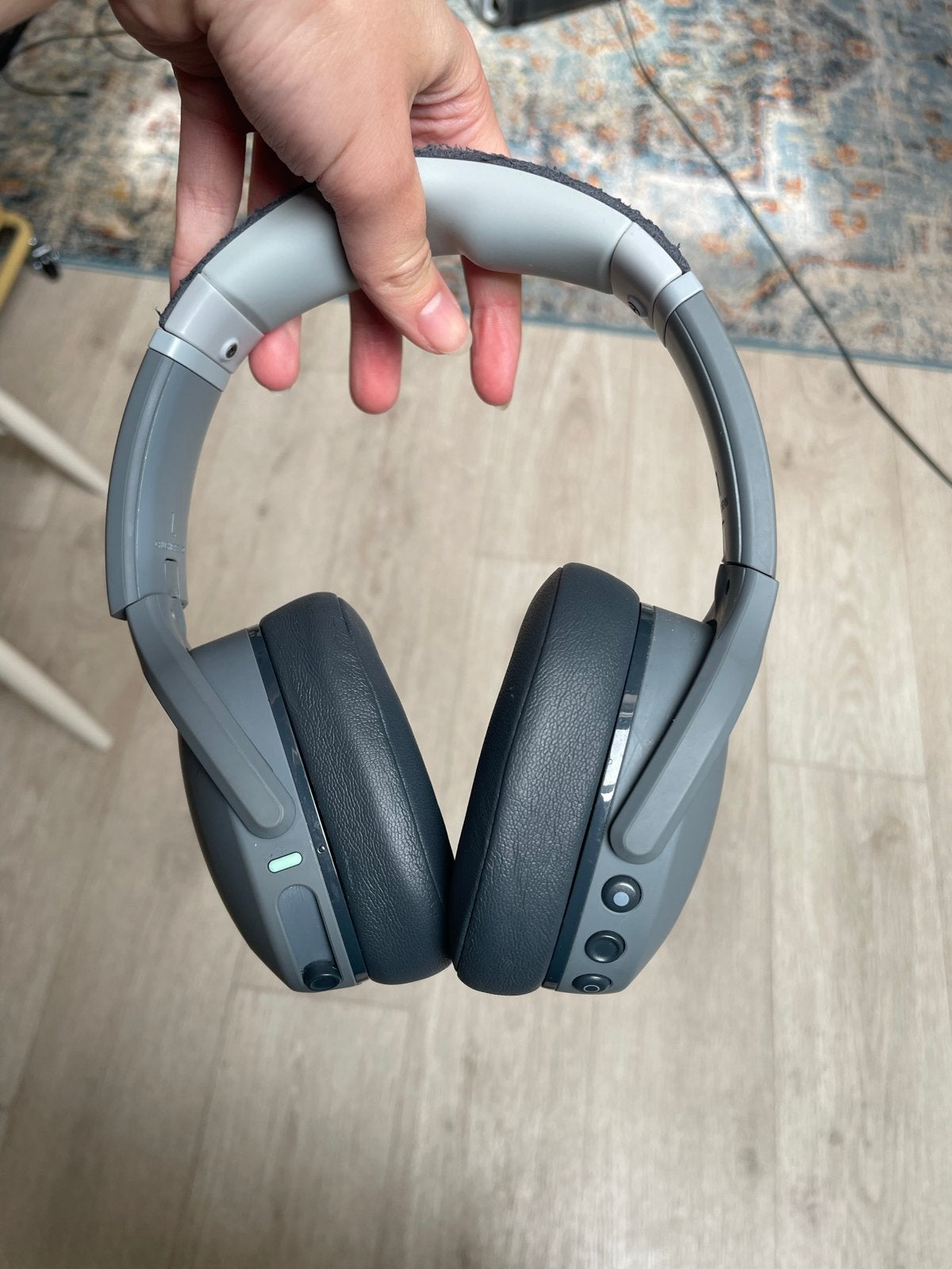 Skullcandy Crusher Evo Draadloze Koptelefoon Grijs, Audio, Tv en Foto, Verzenden, Bluetooth, Zo goed als nieuw, Skullcandy