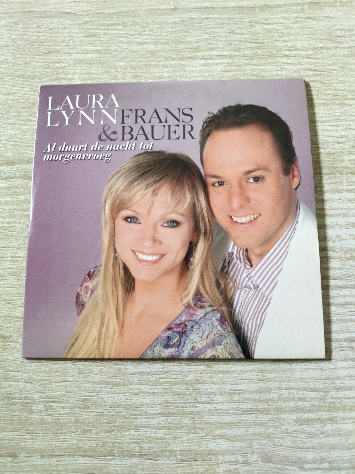 Laura Lynn & Frans Bauer - al duurt de nacht tot morgenvroeg, Ophalen of Verzenden, Nederlandstalig