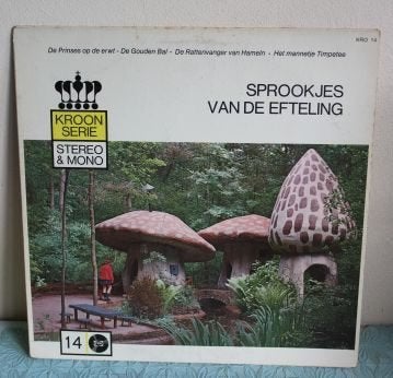 LP Sprookjes van de Efteling - Kroonserie, Cd's en Dvd's, Vinyl | Kinderen en Jeugd, Ophalen of Verzenden, Gebruikt, Verhaal of Sprookje