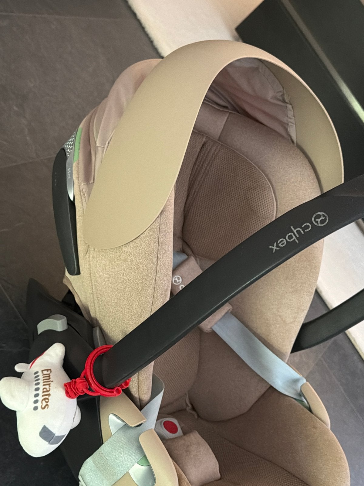 Cybex Aton 5 autostoel - Zo goed als nieuw, Autogordel, Zijbescherming, Zo goed als nieuw, 0 t/m 13 kg