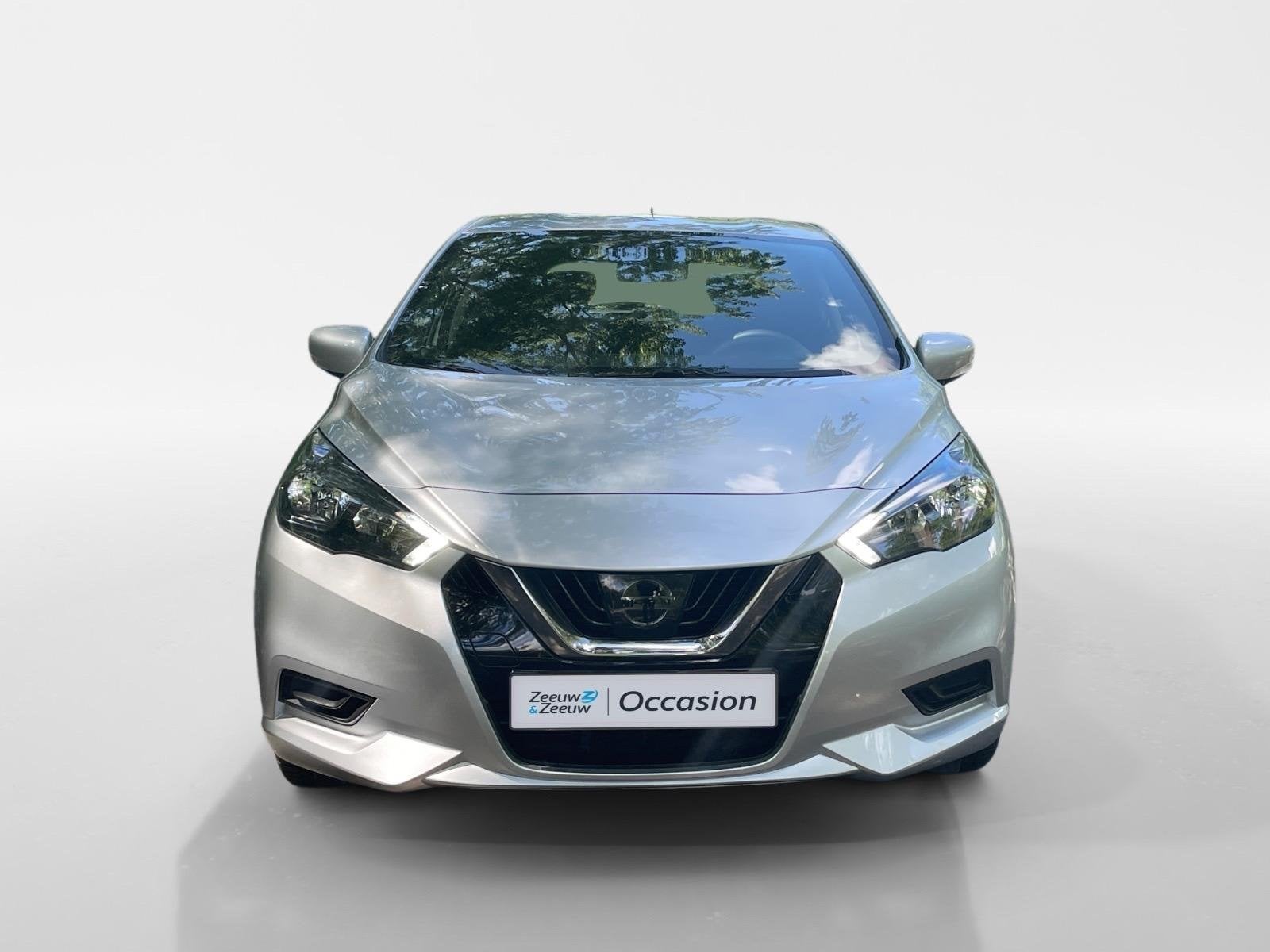Nissan Micra Acenta | TELEFOON | NAVI | AIRCO | ELECKTRISCHE, Auto's, Nissan, Voorwielaandrijving, 12 maanden, Stof, Gebruikt