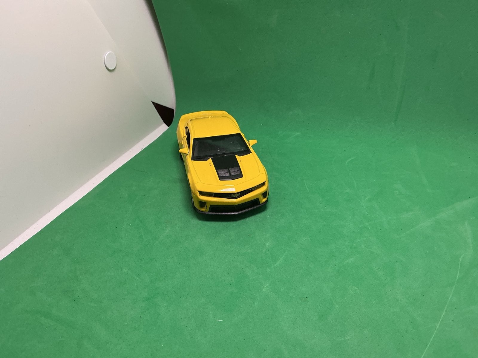 Gele Chevrolet Camaro Speelgoedauto - Zo goed als nieuw, Kinderen en Baby's, Ophalen of Verzenden, Zo goed als nieuw