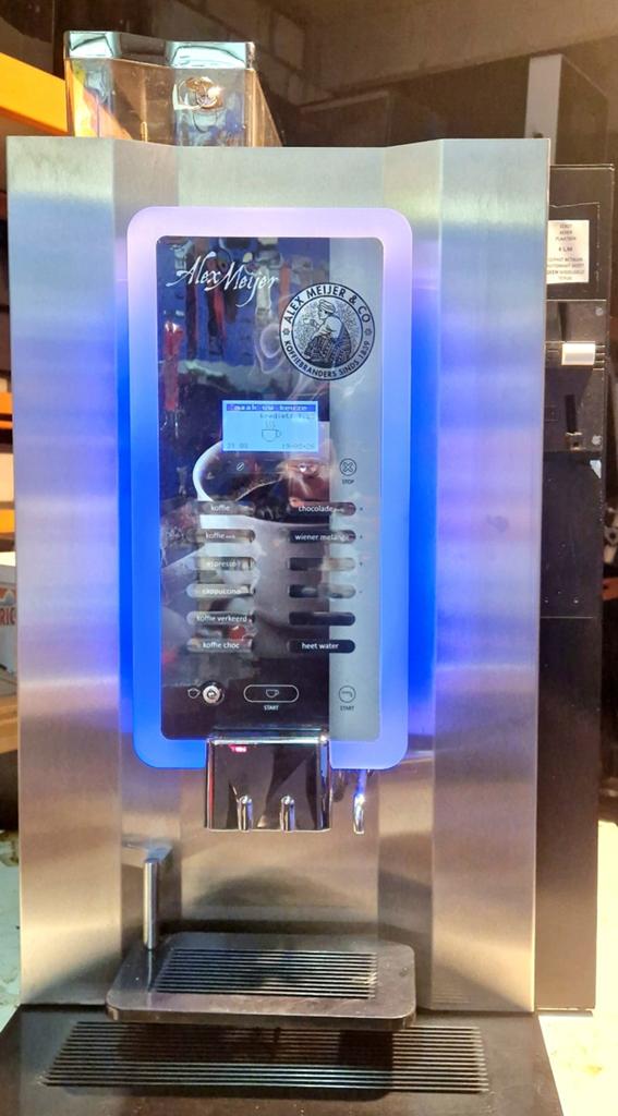 Animo OptiBean muntinworp koffiemachine, 10 kopjes of meer, Ophalen of Verzenden, Koffiemachine