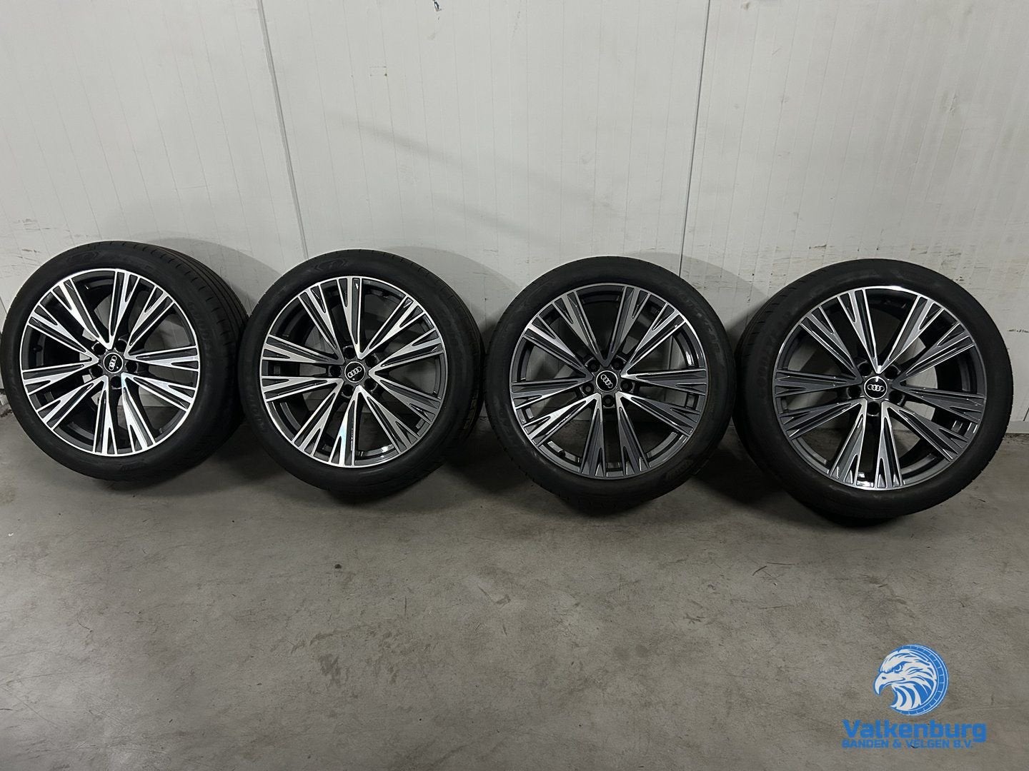 7mm! Originele Audi Q3 83A S-Line 20 inch antraciete velgen, Auto-onderdelen, Gebruikt, 255 mm, -, -