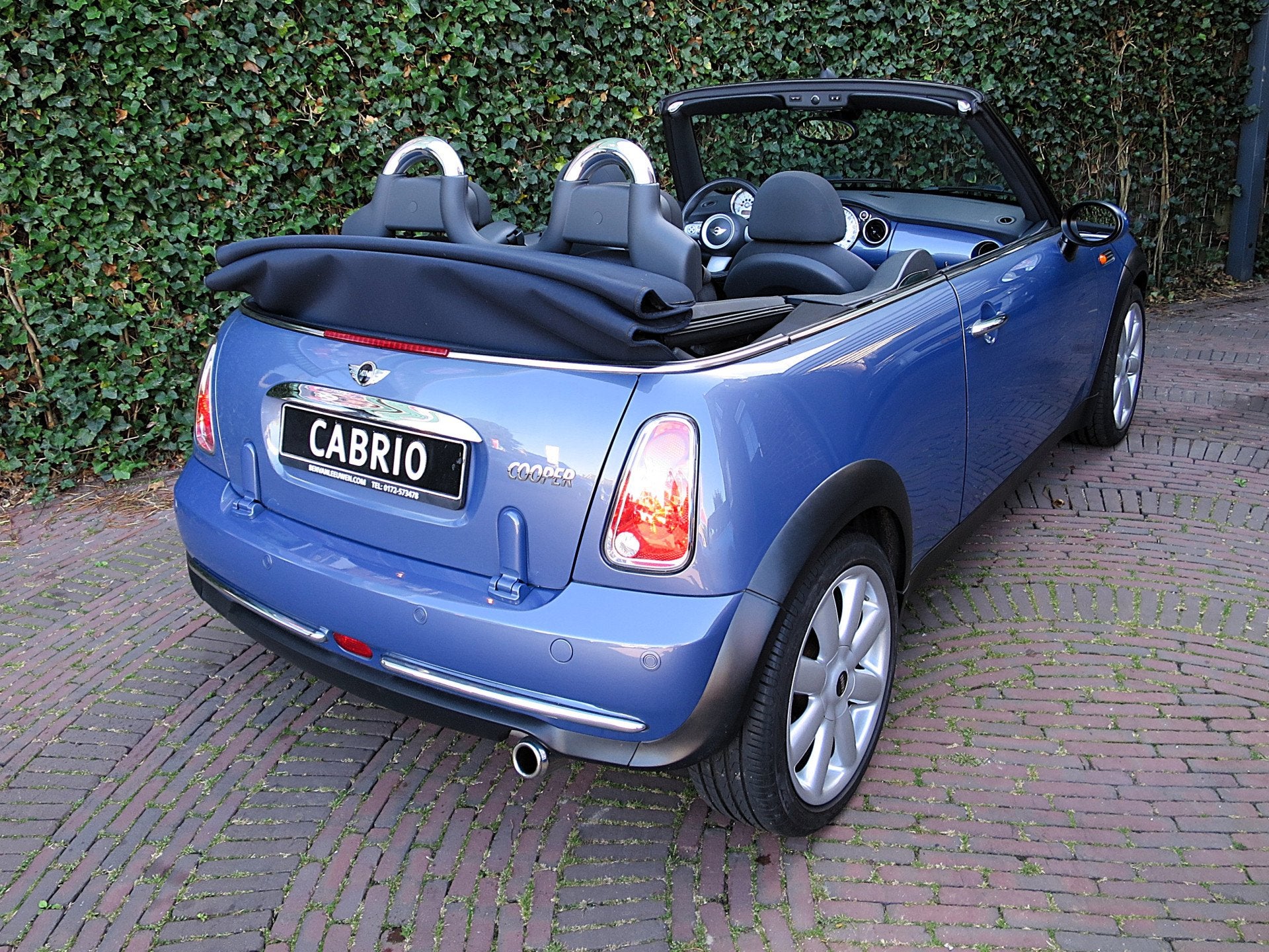 MINI Cabrio 1.6 Cooper Pepper R52 NL-auto, Clima, Cruise con, Auto's, Stof, Gebruikt, 4 cilinders, 116 pk