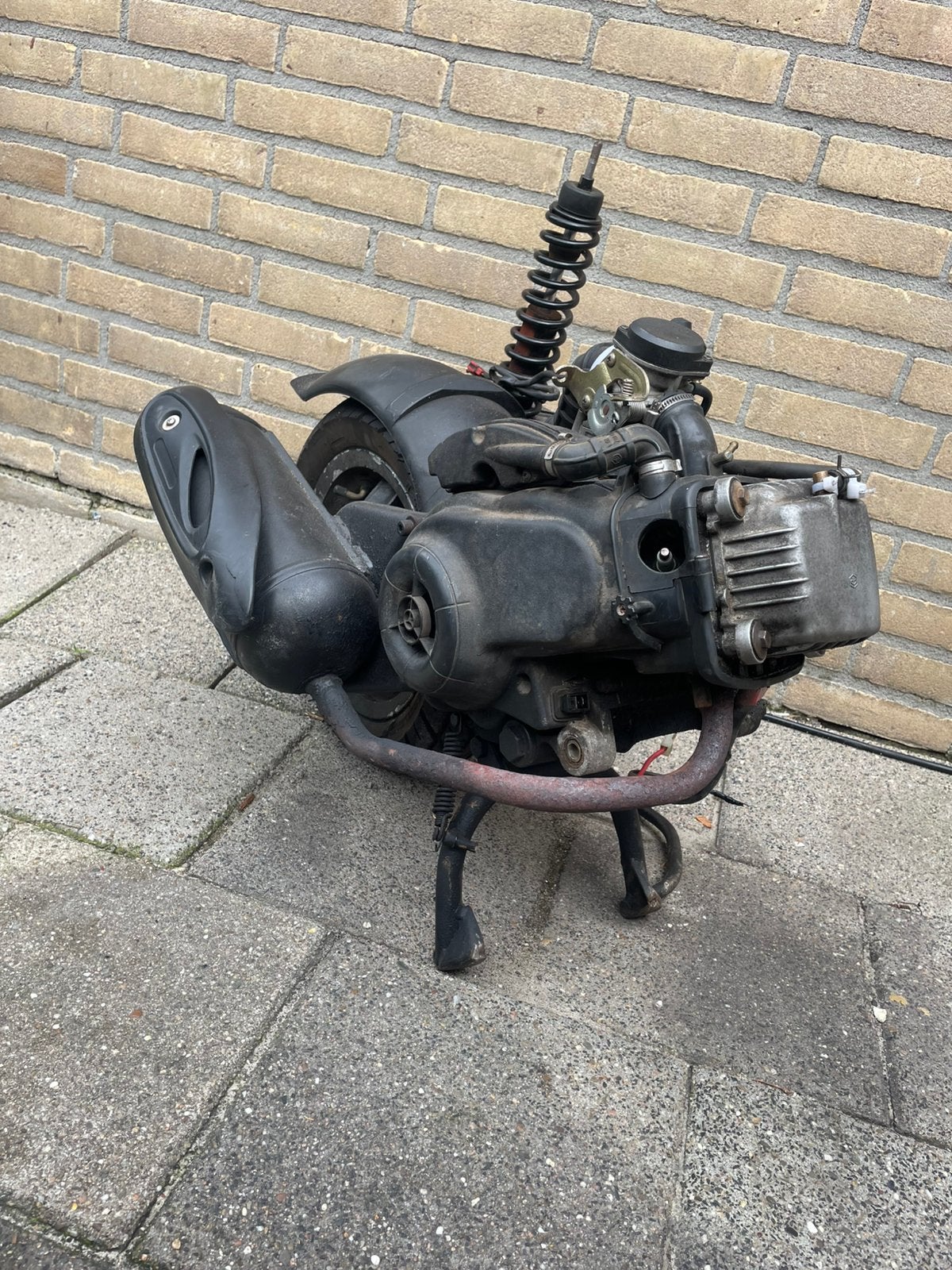 Piaggio zip 4t2v 80cc blok p&p, Fietsen en Brommers, Brommeronderdelen | Scooters, Ophalen of Verzenden, Zo goed als nieuw, Blok