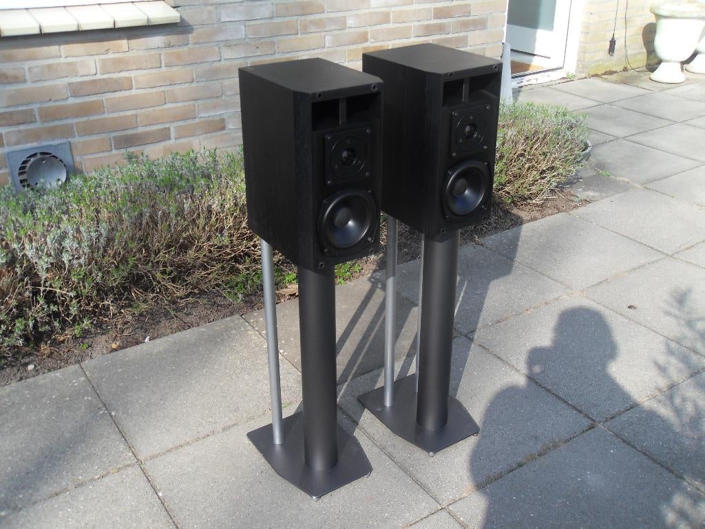 Top High End ATM luidsprekers, echt essen fineer, Audio, Tv en Foto, Luidsprekers, Zo goed als nieuw, 60 tot 120 watt, Front, Rear of Stereo speakers