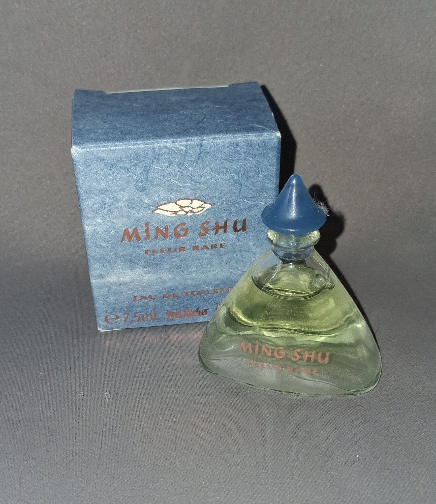 Parfum miniatuur - Yves rocher Ming shu + Doosje, Ophalen of Verzenden, Zo goed als nieuw, Miniatuur, Gevuld