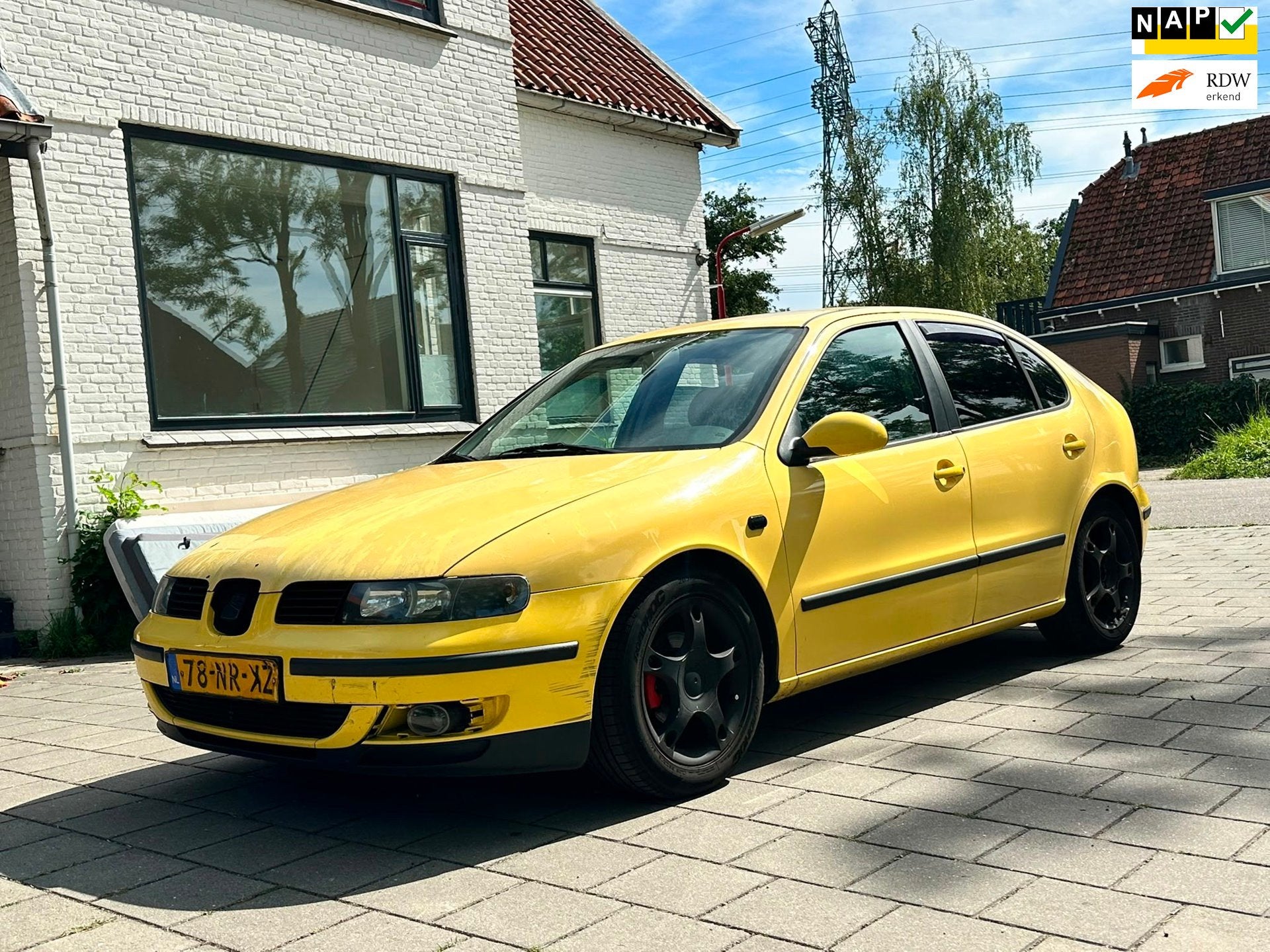 Seat Leon 1.6-16V Sport Cruise*Airco*13-08-2027 APK*LM velge, Voorwielaandrijving, Gebruikt, 4 cilinders, Leon