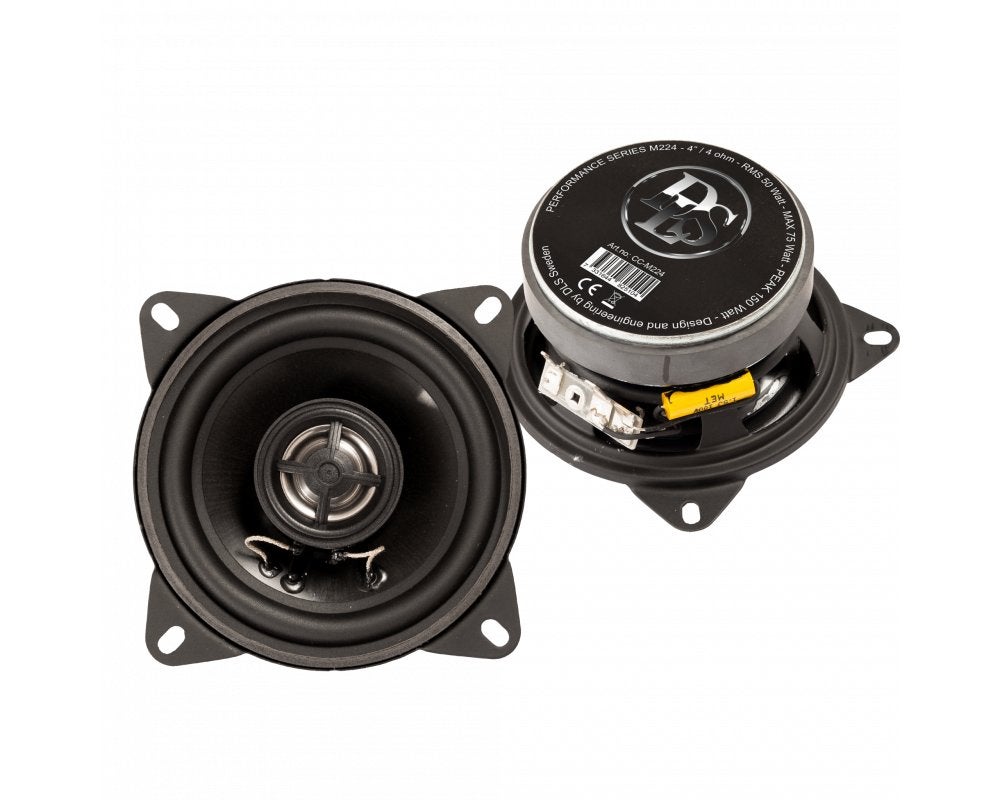 DLS M224 - 4 Inch 10 cm Coax speakers 50 W RMS 4 Ohm, Auto diversen, DLS, Nieuw, Ophalen of Verzenden